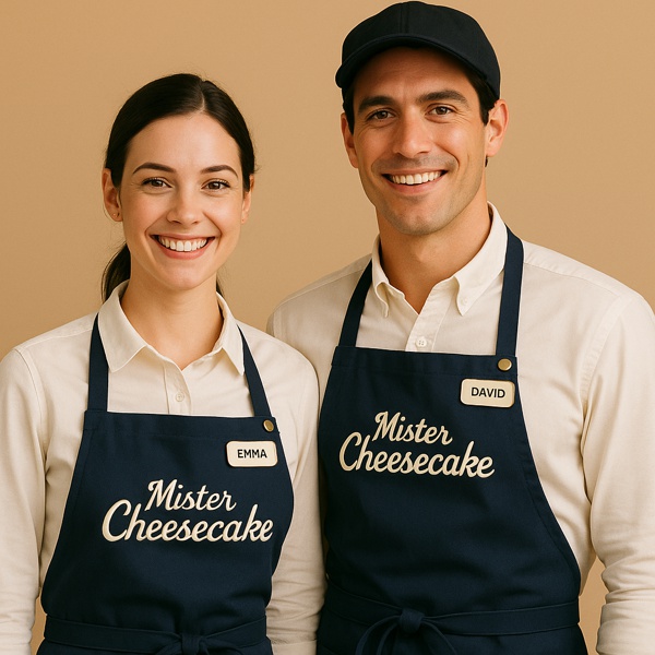 Emma y David en Mister Cheesecake